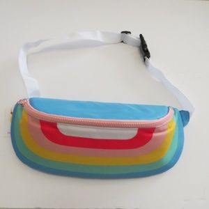 Fanny Waist Cold Pack Adjustable Belt Rainbow